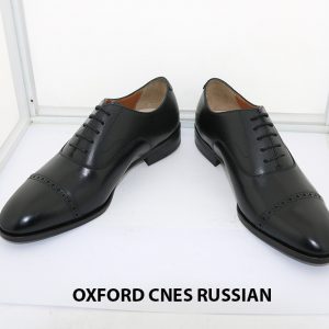 [Outlet size 37] Giày tây nam Oxford Captoe Cnes RUSSIAN 008