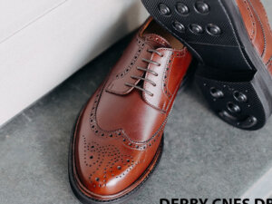 Giày tây nam Wingtip Derby CNES DB2049 004