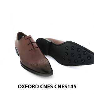 [Outlet] Giày da nam mũi hoa văn Oxford Cnes CNES145 009