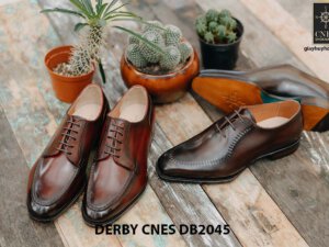 Giày da nam cột dây Derby CNES DB2045 005