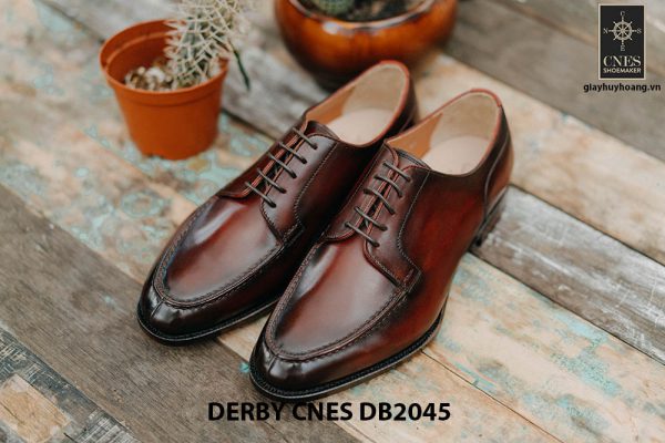 Giày da nam cột dây Derby CNES DB2045 001