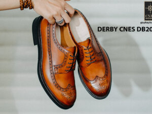 Giày da nam có dây Derby CNES DB2050 001