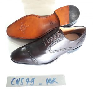 [Outlet size 42] Giày tây nam màu nâu Oxford Cnes CNS49 002