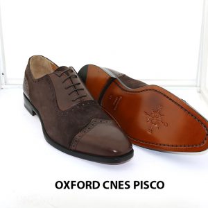 [Outlet size 41] Giày da nam buộc dây Oxford Cnes Pisco 003