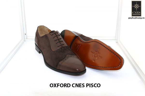 [Outlet size 41] Giày da nam buộc dây Oxford Cnes Pisco 003