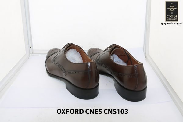 [Outlet size 41] Giày da nam Captoe Oxford Cnes CNS103 004