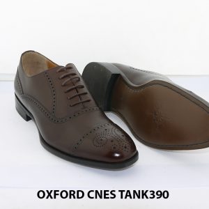 [Outlet size 38] Giày tây nam Brogues Oxford Cnes Tank390 003