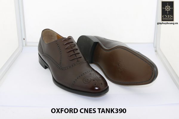 [Outlet size 38] Giày tây nam Brogues Oxford Cnes Tank390 003