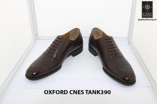 [Outlet size 38] Giày tây nam Brogues Oxford Cnes Tank390 002