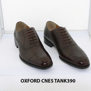 [Outlet size 38] Giày tây nam Brogues Oxford Cnes Tank390 001