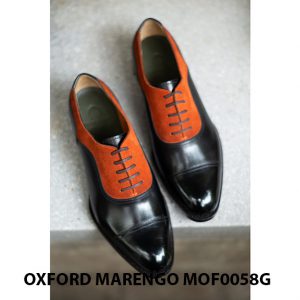 [Outlet size 41] Giày tây nam 2 màu Oxford Marengo MOF0058G 003