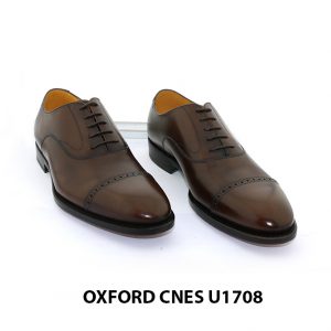 [Outlet size 45] Giày da nam cao cấp Oxford Cnes U1708 005