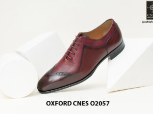 Giày tây nam da bò Oxford CNES O2057 007