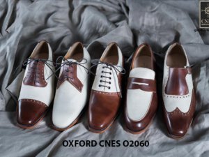 Giày tây nam buộc dây cao cấp Oxford CNES O2060 001