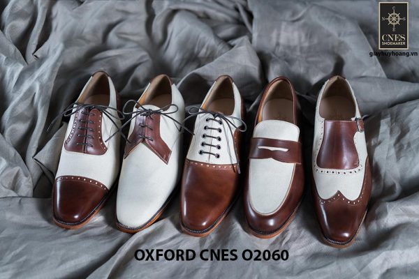 Giày tây nam buộc dây cao cấp Oxford CNES O2060 001