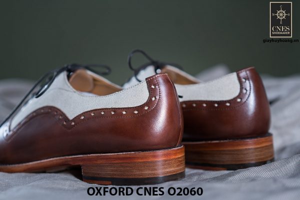 Giày tây nam buộc dây cao cấp Oxford CNES O2060 007