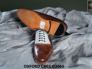 Giày tây nam buộc dây cao cấp Oxford CNES O2060 005
