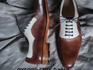 Giày tây nam buộc dây cao cấp Oxford CNES O2060 003