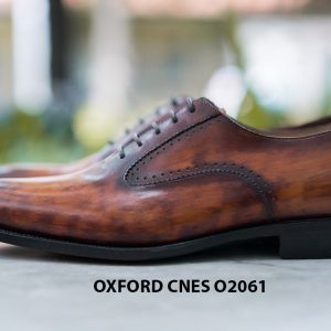 Giày da nam Patina sa mạc Oxford CNES O2061 004