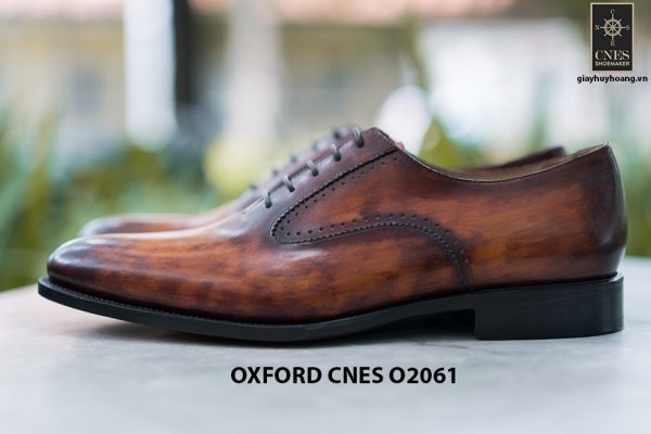 Giày da nam Patina sa mạc Oxford CNES O2061 004