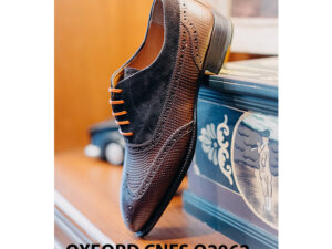 Giày da nam Full brogues Oxford CNES O2062 005