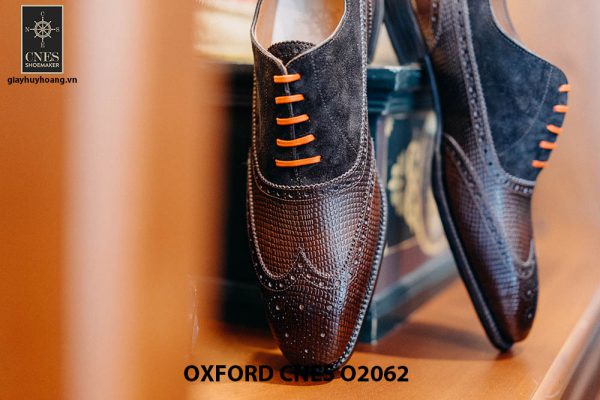 Giày da nam Full brogues Oxford CNES O2062 003