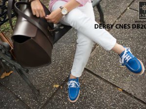 Giày tây nam da lộn Derby CNES DB2053 001