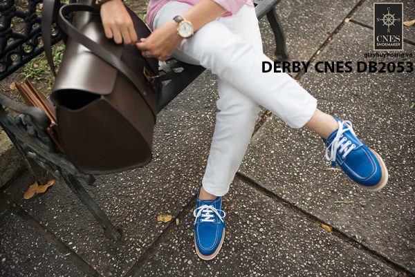 Giày tây nam da lộn Derby CNES DB2053 001