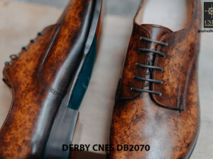 Giày da nam đánh Patina Derby CNES DB2070 006
