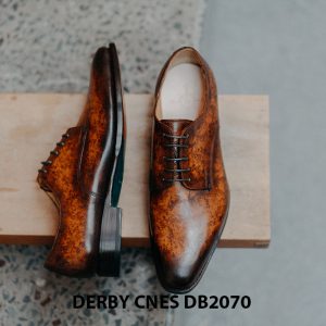 Giày da nam đánh Patina Derby CNES DB2070 005