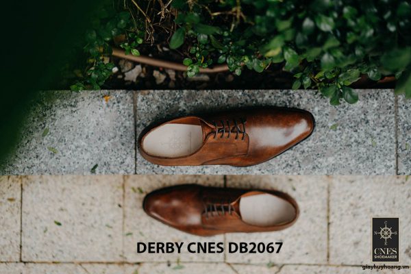 Giày tây nam mui hở Derby CNES DB2067 004
