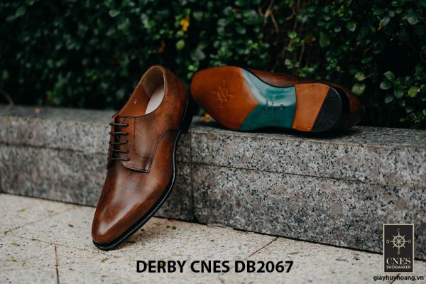 Giày tây nam mui hở Derby CNES DB2067 002