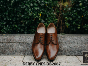 Giày tây nam mui hở Derby CNES DB2067 001