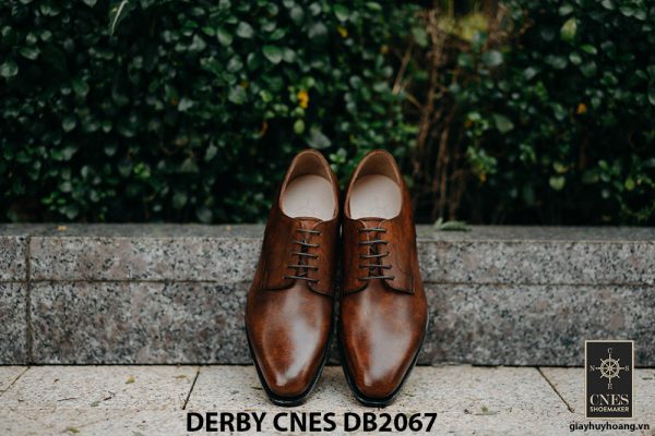 Giày tây nam mui hở Derby CNES DB2067 001