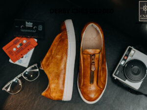 Giày tây nam có dây kéo sneaker Derby CNES DB2080 009