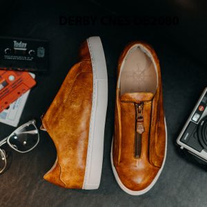 Giày tây nam có dây kéo sneaker Derby CNES DB2080 009