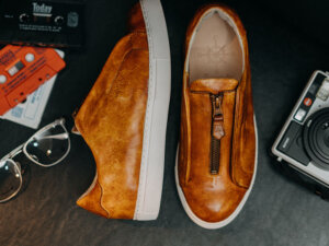 Giày tây nam có dây kéo sneaker Derby CNES DB2080 009
