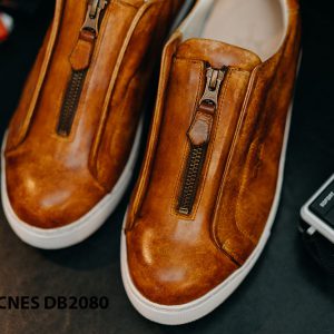 Giày tây nam có dây kéo sneaker Derby CNES DB2080 008