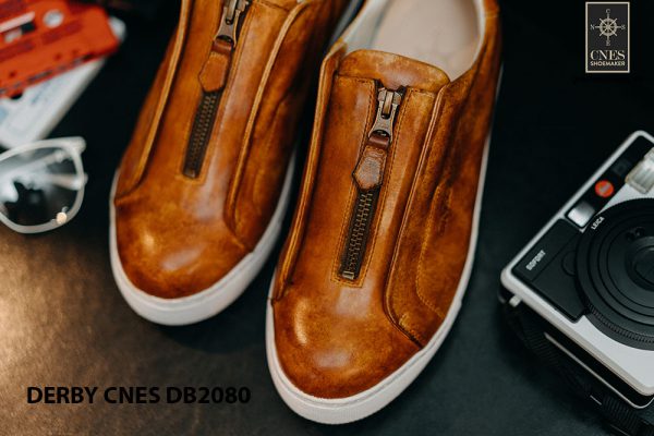 Giày tây nam có dây kéo sneaker Derby CNES DB2080 008