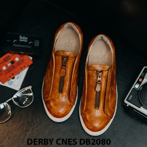 Giày tây nam có dây kéo sneaker Derby CNES DB2080 007
