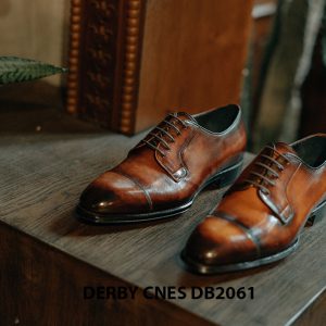 Giày tây Derby nam đánh patina CNES DB2061 005