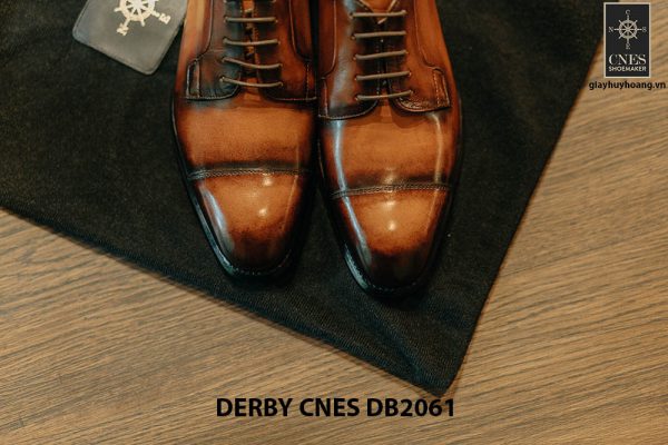 Giày tây Derby nam đánh patina CNES DB2061 003