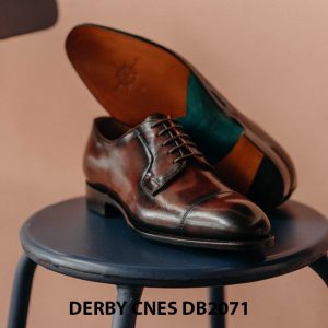Giày tây nam Derby hàng hiệu CNES DB2071 002