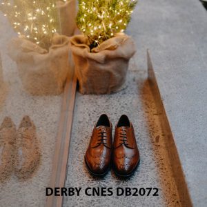 Giày da nam Derby Wingtip CNES DB2072 003