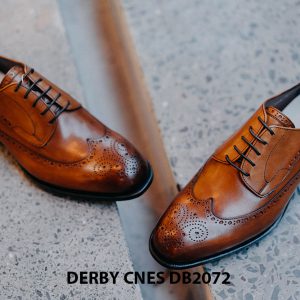 Giày da nam Derby Wingtip CNES DB2072 002