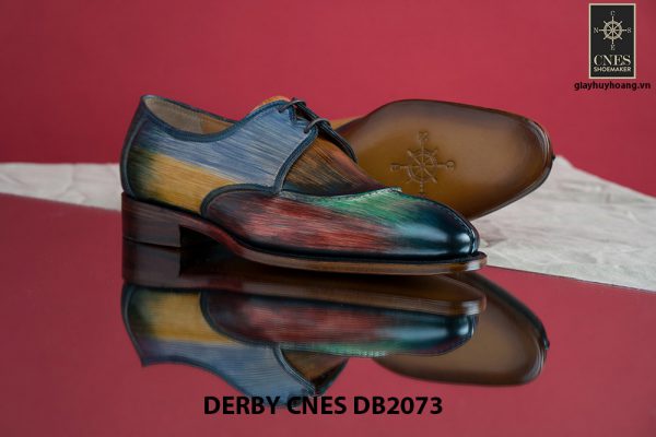 Giày da nam đa sắc Derby CNES DB2073 001