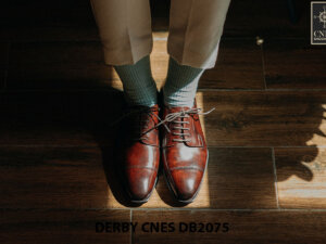 Giày tây nam mũi vuông Derby CNES DB2075 001
