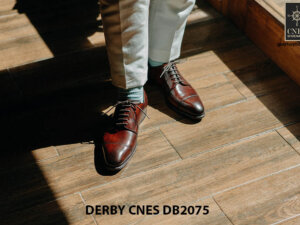 Giày tây nam mũi vuông Derby CNES DB2075 005