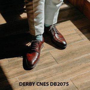 Giày tây nam mũi vuông Derby CNES DB2075 005