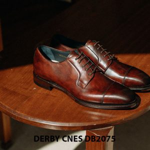 Giày tây nam mũi vuông Derby CNES DB2075 003